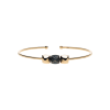 Bartorelli Italian Jewels | BRACCIALE PIRAMIDI IN ORO ROSA CON DIAMANTI NERI - VB28416DKP (1)