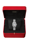 Cartier | PANTH&Egrave;RE DE CARTIER, MODELLO PICCOLO, ACCIAIO, DIAMANTI, QUARZO - W4PN0016 (2)