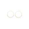 Bartorelli Italian Jewels | ORECCHINI CERCHIO IN ORO ROSA E DIAMANTI BROWN - O335/29/3-C2 (1)