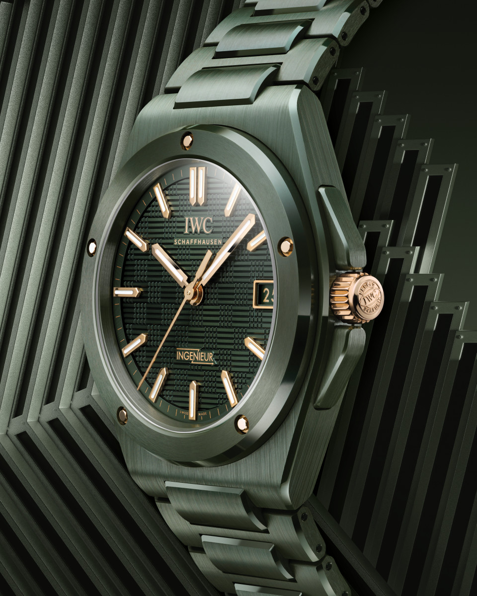 IWC Schaffhausen &mdash; Ingenieur in ceramica verde