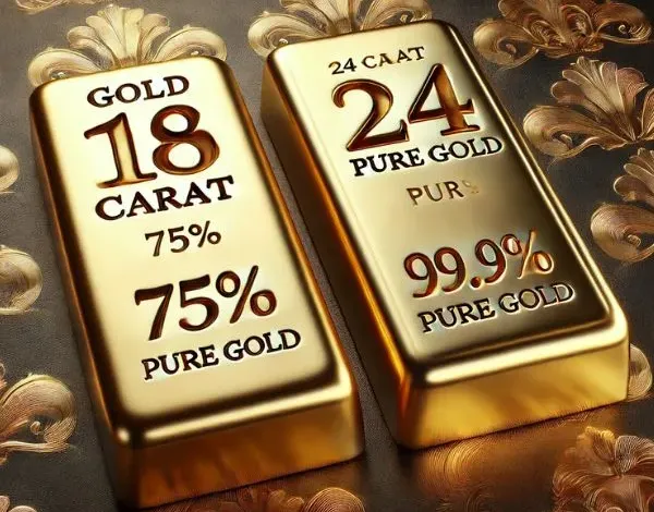 Che differenza c'&egrave; tra oro 18 carati e oro 24 carati?