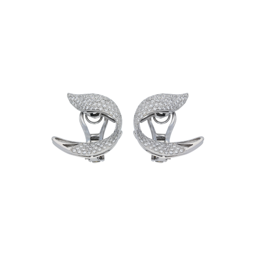 Accedi alla scheda di Bartorelli Italian Jewels ORECCHINI ONDA IN ORO BIANCO E DIAMANTI - 002673