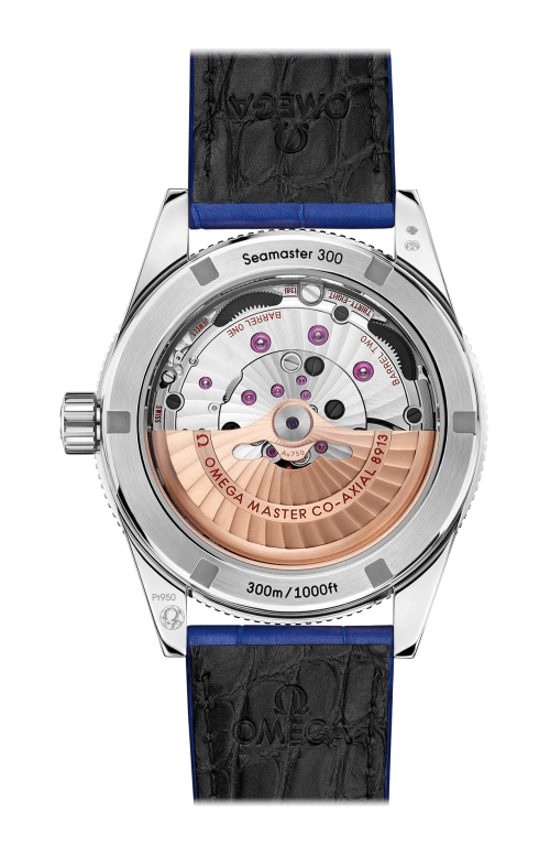 Accedi alla scheda di Omega SEAMASTER 300 41 MM, PLATINO SU PELLE - 234.93.41.21.99.002