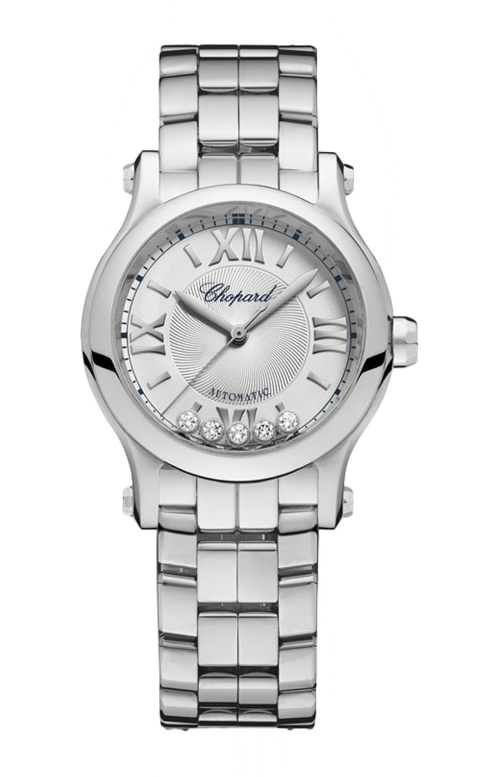 Accedi alla scheda di Chopard HAPPY SPORT 30 MM, AUTOMATICO, LUCENT STEEL&trade;. DIAMANTI - 278573
