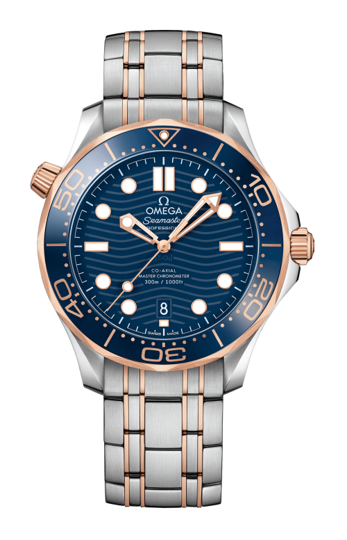 Accedi alla scheda di Omega SEAMASTER DIVER 300M 42 MM, ACCIAIO-ORO SEDNA&trade; SU ACCIAIO-ORO SEDNA&trade; - 210.20.42.20.03.002