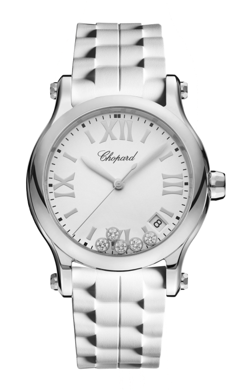 Accedi alla scheda di Chopard HAPPY SPORT 36 MM, QUARZO, LUCENT STEEL&trade;, DIAMANTI - 278582