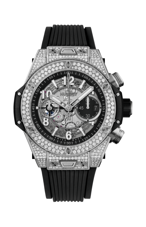 Accedi al prodotto correlato Hublot BIG BANG UNICO TITANIUM PAV&Eacute; 44 MM - 421.NX.1170.RX.1704