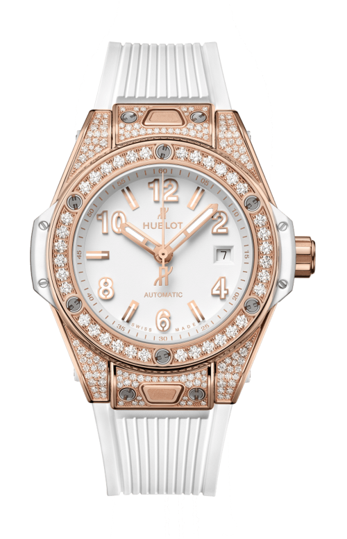 Accedi alla scheda di Hublot BIG BANG ONE CLICK KING GOLD WHITE PAV&Eacute; 33 MM - 485.OE.2080.RW.1604