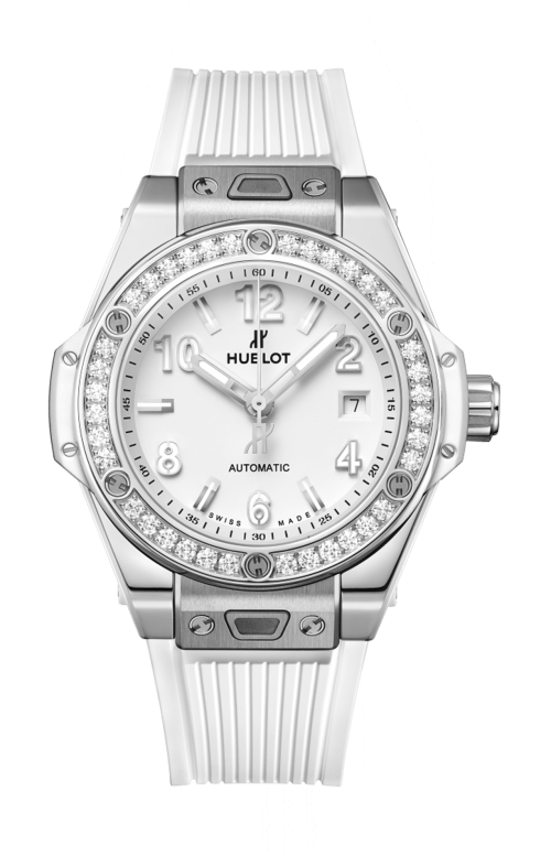 Accedi alla scheda di Hublot BIG BANG ONE CLICK STEEL WHITE DIAMONDS 33 MM - 485.SE.2010.RW.1204