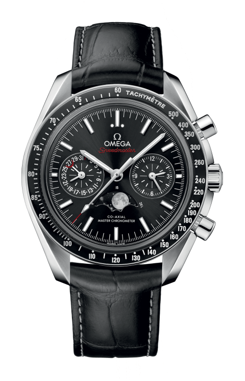 Accedi alla scheda di Omega SPEEDMASTER FASI LUNARI 44,25 MM, ACCIAIO SU PELLE - 304.33.44.52.01.001