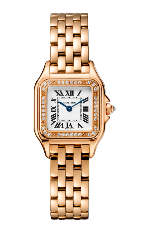 Accedi alla scheda di Cartier PANTH&Egrave;RE DE CARTIER MODELLO PICCOLO, ORO ROSA, DIAMANTI, QUARZO - WJPN0087