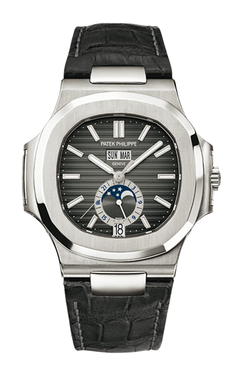 Accedi alla scheda di Patek Philippe NAUTILUS CALENDARIO ANNUALE, FASI LUNARI, CARICA AUTOMATICA - 5726A-001
