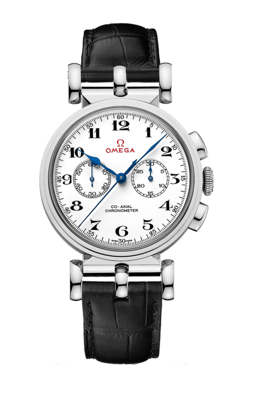 Accedi alla scheda di Omega MODELLI SPECIALI OLIMPIC OFFICIAL TIMEKEEPER 38 MM, ORO BIANCO SU PELLE - LIMITED EDITION - 522.53.38.50.04.001