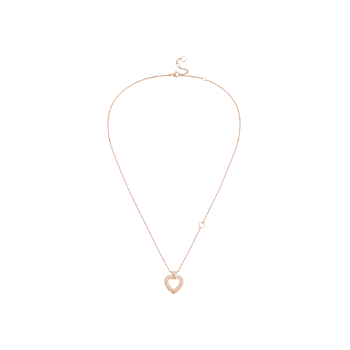 Accedi alla scheda di Fred COLLANA PRETTY WOMAN MODELLO MEDIO IN ORO ROSA CON PAV&Egrave; DI DIAMANTI - 7B0259 - 7B0259