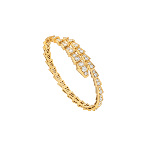 Accedi al prodotto correlato Bulgari BRACCIALE SERPENTI VIPER IN ORO GIALLO 18 KT CON PAV&Eacute; DI DIAMANTI - BR858983 - BR860194