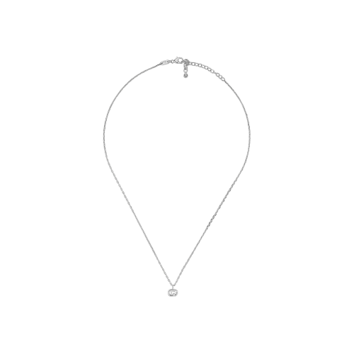 Accedi alla scheda di Gucci COLLANA GUCCI IN ORO BIANCO CON GG RUNNING E DIAMANTE - YBB48163800200U - YBB48163800200U