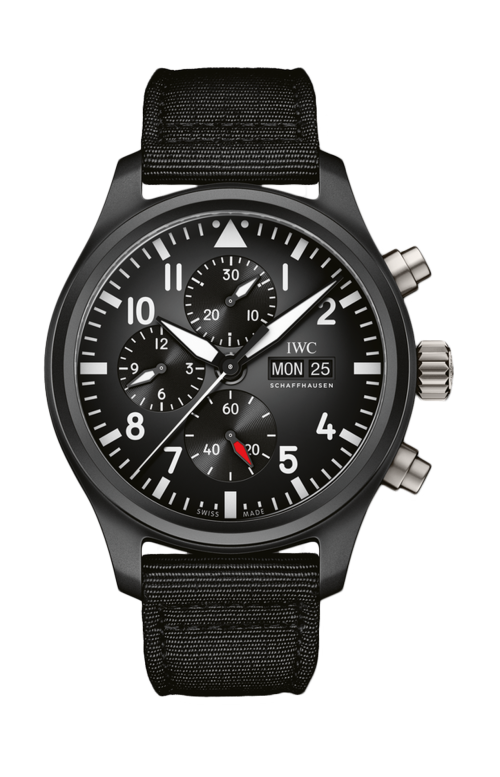 Accedi al prodotto correlato Iwc Schaffhausen PILOT&rsquo;S WATCH CHRONOGRAPH TOP GUN - IW389101