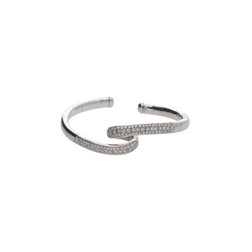 Accedi al prodotto correlato Bartorelli Italian Jewels BRACCIALE SEMIRIGIDO IN ORO BIANCO E DIAMANTI BIANCHI - 3344