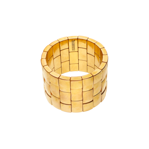 Accedi alla scheda di Roberto Demeglio BRACCIALE AURA IN CERAMICA DORATA ROSA - AU963R