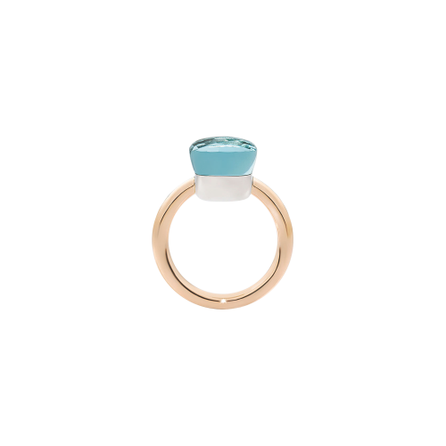 Accedi al prodotto correlato Pomellato POMELLATO NUDO - ANELLO NUDO CLASSIC IN ORO ROSA CON CASTONE IN ORO BIANCO E TOPAZIO AZZURRO SFACCETTATO -  A.A110/O6/OY - PAA1100O6000000OY