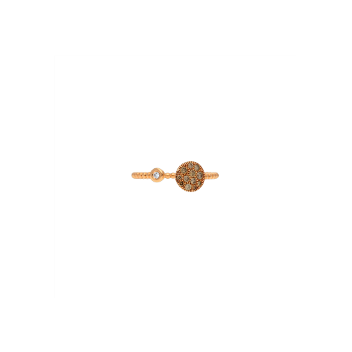 Accedi alla scheda di Bartorelli Italian Jewels ANELLO IN ORO ROSA E DIAMANTI BROWN - VR25755DBDP