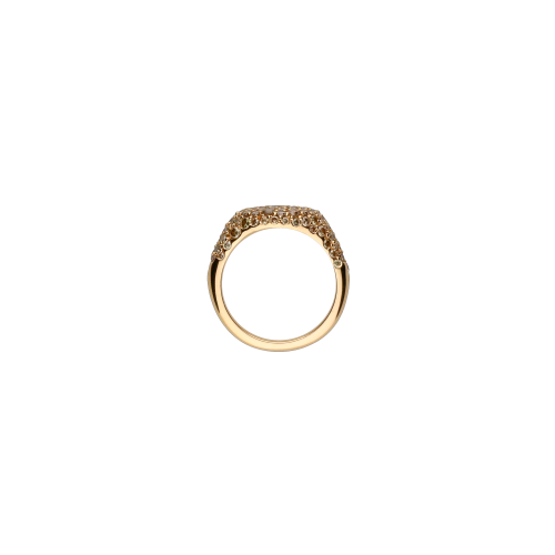 Accedi alla scheda di Bartorelli Italian Jewels ANELLO IN ORO ROSA CON PAV&Egrave; DI DIAMANTI BROWN - VR25741DBP