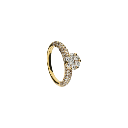 Accedi al prodotto correlato Bartorelli Italian Jewels Anello in oro rosa 18 carati e diamanti bianchi taglio brillante - VR09203DP