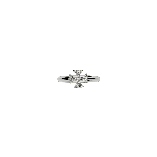 Accedi alla scheda di Bartorelli Italian Jewels ANELLO CROCE IN ORO BIANCO E DIAMANTI - A109-3664B