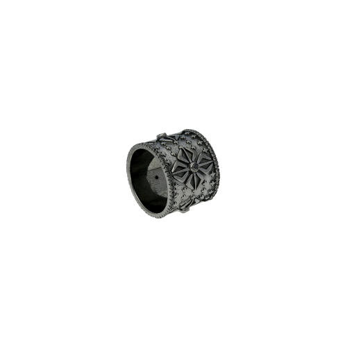 Accedi al prodotto correlato Bartorelli Italian Jewels ANELLO IN ORO BRUNITO 9 CARATI CON DIAMANTI NERI - ARAN19