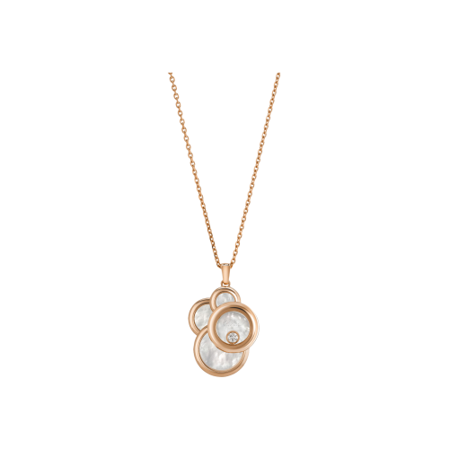 Accedi alla scheda di Chopard CHOPARD - COLLANA HAPPY DREAMS IN ORO ROSA CON DIAMANTE E MADREPERLA - 799888-5008 - 799888