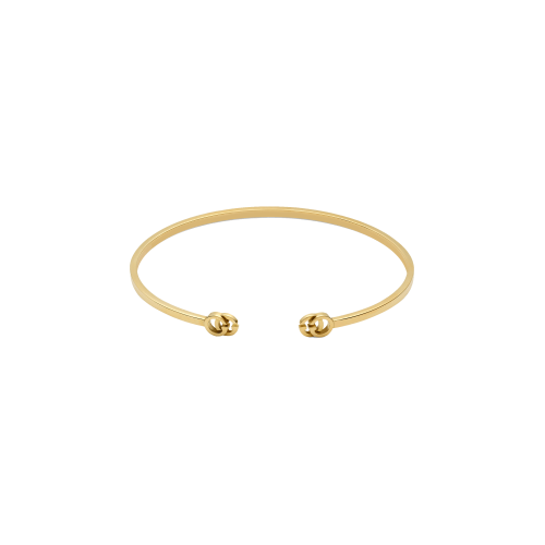 Accedi alla scheda di Gucci BRACCIALE RIGIDO CON GG RUNNING IN ORO GIALLO -  YBA4816630010 - YBA4816630010