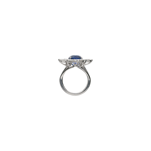 Accedi alla scheda di Bartorelli Italian Jewels ANELLO FIORE IN ORO BIANCO CON DIAMANTI E ZAFFIRO - 3R00139SBDW