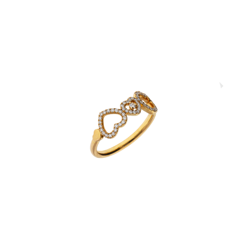 Accedi al prodotto correlato Bartorelli Italian Jewels ANELLO CUORI SILHOUETTE IN ORO ROSA E DIAMANTI - VR26938DP
