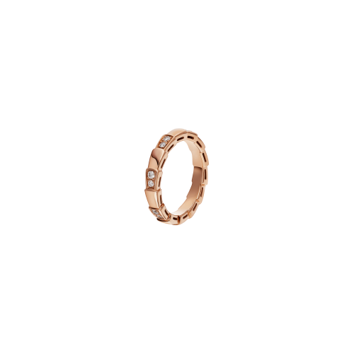 Accedi alla scheda di Bulgari ANELLO SERPENTI VIPER IN ORO ROSA 18 KT CON SEMI-PAVE' DI DIAMANTI - AN857896
