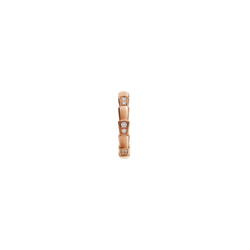 Accedi alla scheda di Bulgari ANELLO SERPENTI VIPER IN ORO ROSA 18 KT CON SEMI-PAVE' DI DIAMANTI - AN857896