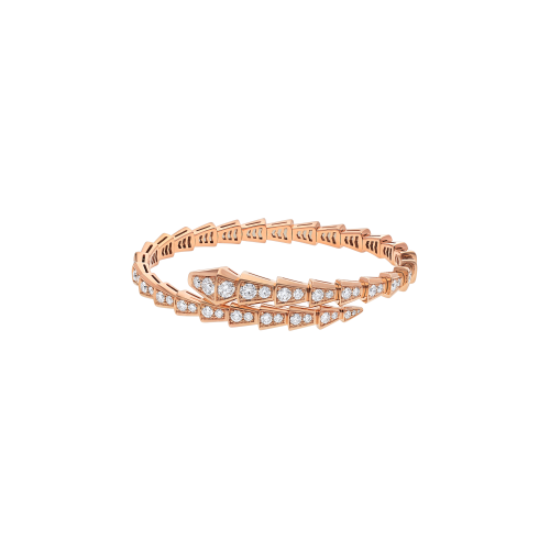 Accedi al prodotto correlato Bulgari BRACCIALE SERPENTI VIPER IN ORO ROSA E FULL PAV&Egrave; DI DIAMANTI - BR858084 - BR860191