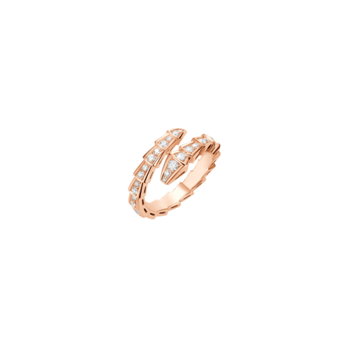 Accedi al prodotto correlato Bulgari ANELLO SERPENTI IN ORO ROSA 18 KT CON PAVE' DI DIAMANTI - AN858522 - AN858522