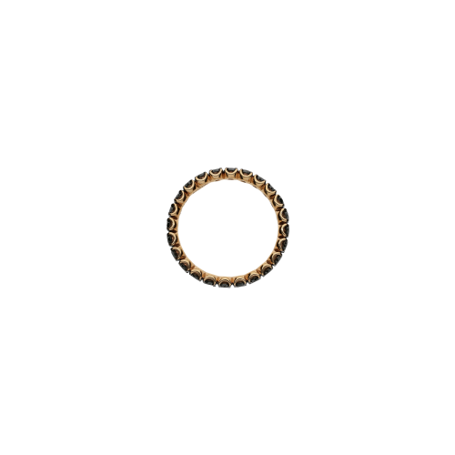 Accedi al prodotto correlato Bartorelli Italian Jewels ANELLO VERETTA IN ORO ROSA CON DIAMANTI NERI - FA1219-17R003N