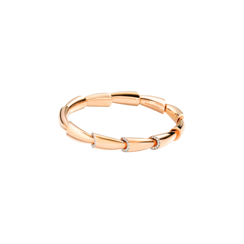 Accedi alla scheda di Vhernier BRACCIALE CALLA MIDI IN ORO ROSA 18K E DIAMANTI - 0G1652BR313
