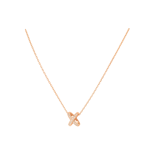 Accedi al prodotto correlato Chaumet CHAUMET - COLLANA JEUX DE LIENS IN ORO ROSA E DIAMANTI - 082216 - 082216