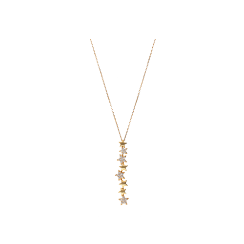 Accedi al prodotto correlato Bartorelli Italian Jewels COLLANA GIROCOLLO STELLE IN ORO ROSA E DIAMANTI - VP27913DP