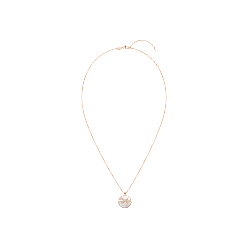 Accedi alla scheda di Chaumet CHAUMET - COLLANA JEUAX DE LIENS HARMONY MODELLO MEDIO IN ORO ROSA CON DIAMANTI E MADREPERLA - 084494 - 084494