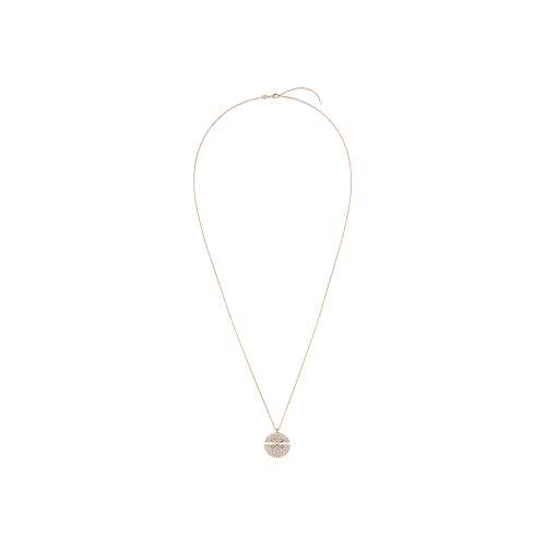 Accedi alla scheda di Chaumet CHAUMET - COLLANA JEUX DE LIENS HARMONY IN ORO ROSA CON PAV&Eacute; DI DIAMANTI - 084227 - 084227