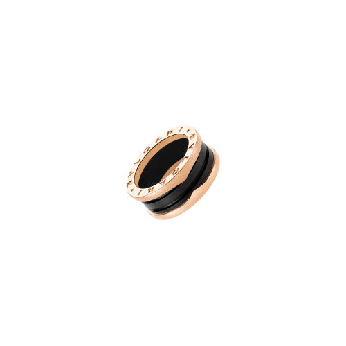 Accedi alla scheda di Bulgari ANELLO B.ZERO1 IN ORO ROSA E CERAMICA NERA - AN855962 - AN855962