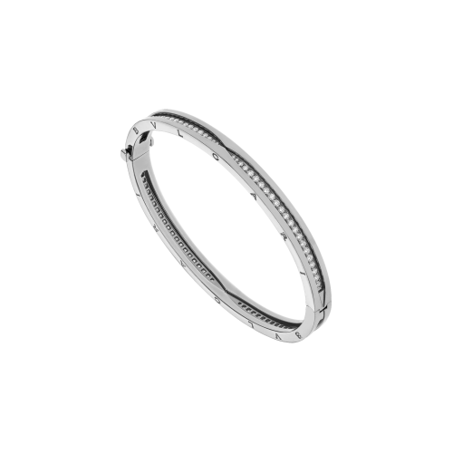 Accedi alla scheda di Bulgari BRACCIALE B.ZERO1 IN ORO BIANCO  CON PAV&Egrave; DI DIAMANTI - BR859000
