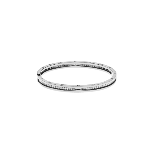 Accedi alla scheda di Bulgari BRACCIALE B.ZERO1 IN ORO BIANCO  CON PAV&Egrave; DI DIAMANTI - BR859000