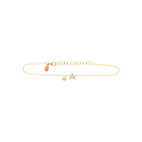 Accedi alla scheda di Bartorelli Italian Jewels Bracciale in oro rosa 18 carati e diamanti bianchi taglio brillante - FB1780-AR001