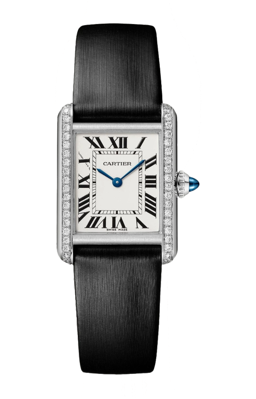 Accedi alla scheda di Cartier TANK MUST DE CARTIER, MODELLO PICCOLO, ACCIAIO, DIAMANTI,  QUARZO - W4TA0031