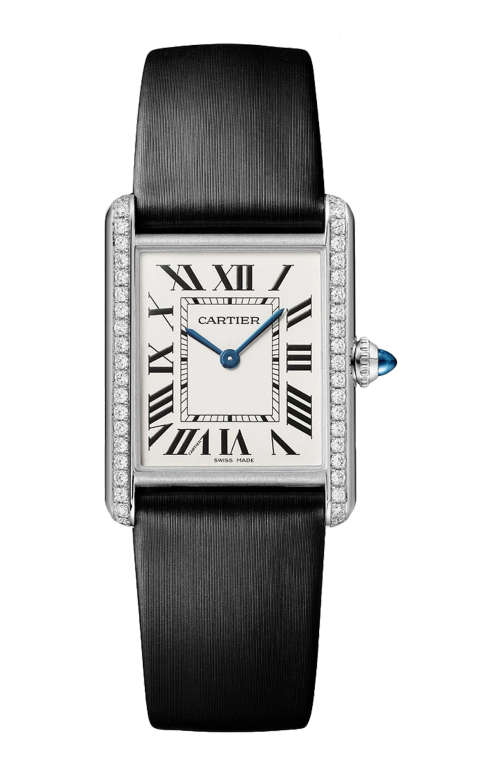 Accedi alla scheda di Cartier TANK MUST DE CARTIER, MODELLO GRANDE, ACCIAIO, DIAMANTI, QUARZO - W4TA0030