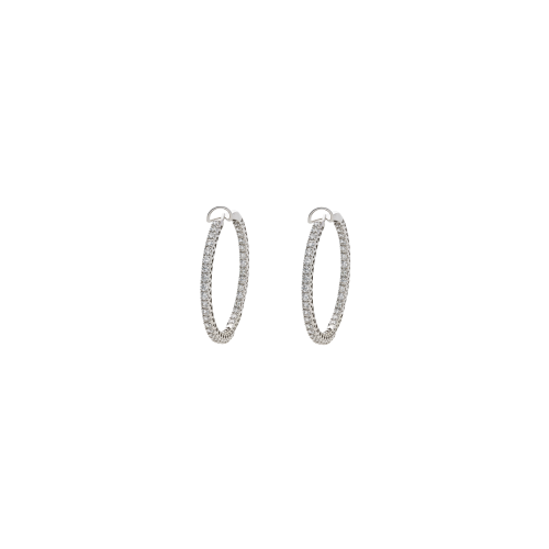 Accedi al prodotto correlato Bartorelli Italian Jewels ORECCHINI A CERCHIO GRANDE IN ORO BIANCO E DIAMANTI BIANCHI - 117-OR846